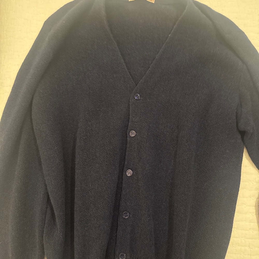 Premium Men's Lemmermayer Alpaca Cardigan - Picture 5 of 5